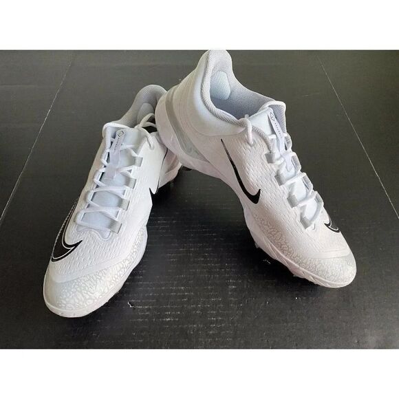 Nike Alpha Huarache Elite 4 Low FD2745-100 Baseball Cleats Men’s Size 14 - Picture 2 of 10